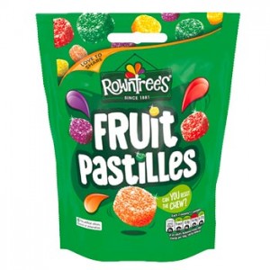 Rowntrees Fruit PASTILLES Pouch - 114g