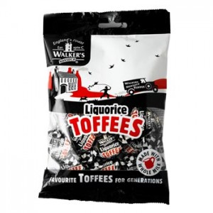 Walkers Liquorice Toffee - 150g Bag