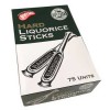 Barratt/Bassetti Hard Liquorice Sticks (BOX 75 UNITS) - Best Before: 10.04.26