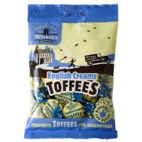 Walkers English Creamy Toffees - 150g Bag - Best Before: 15.11.26 Walkers English Creamy Toffees - 150g Bag - Best Before: 15.11.26